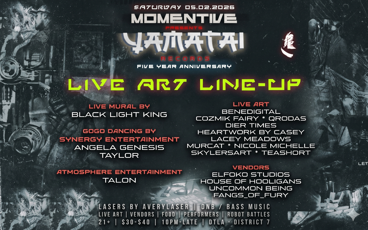 MOMENTIVE: presents Yamatai Records 5yr Anniversary