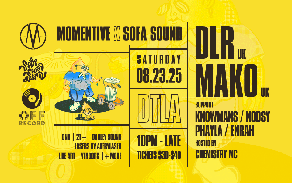 MOMENTIVE x Sofa Sound | August 23rd