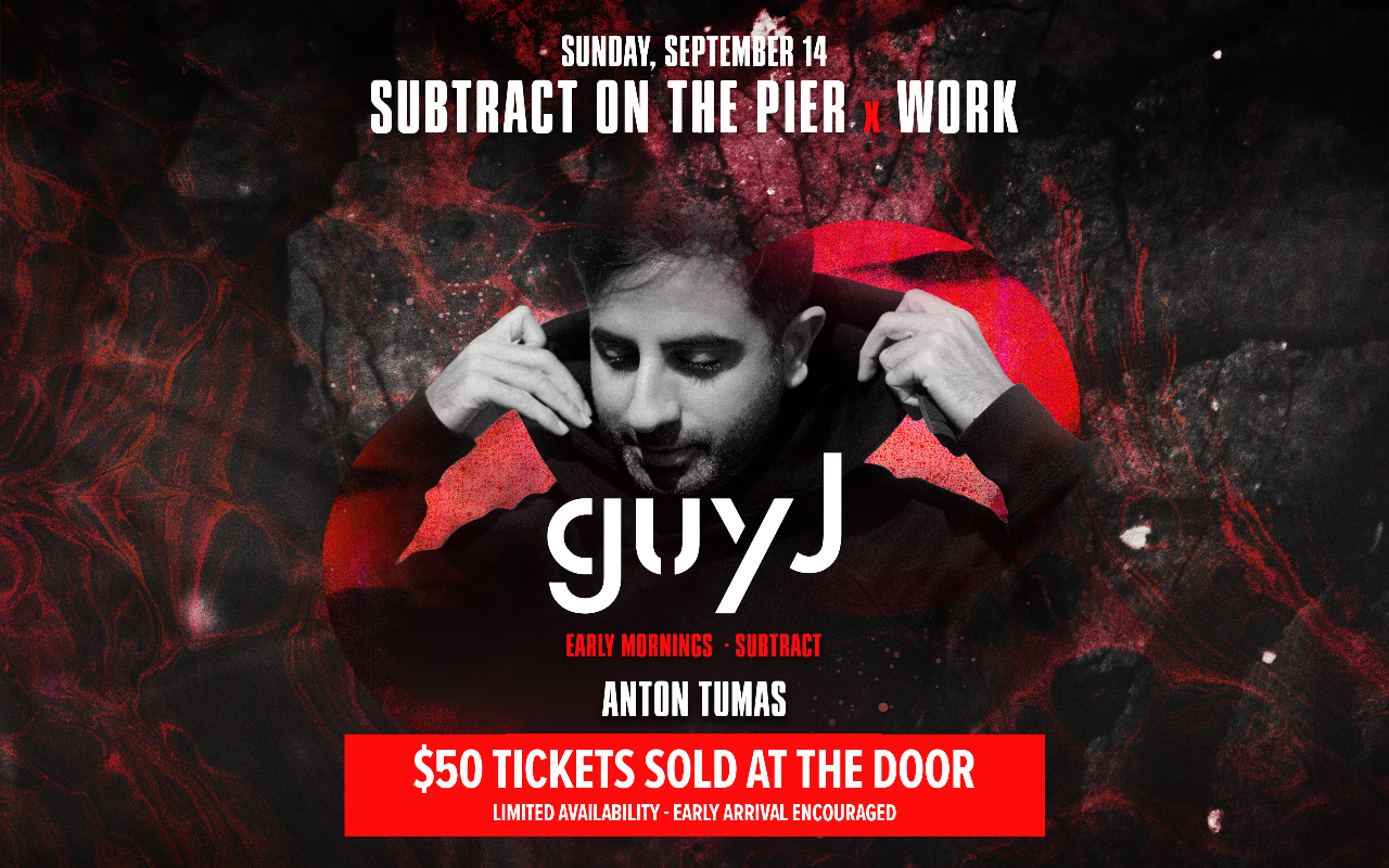 Subtract On The Pier x WORK | Guy J